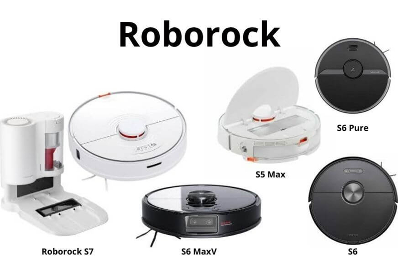 Roborock Saugroboter sind in der Übersicht zu sehen